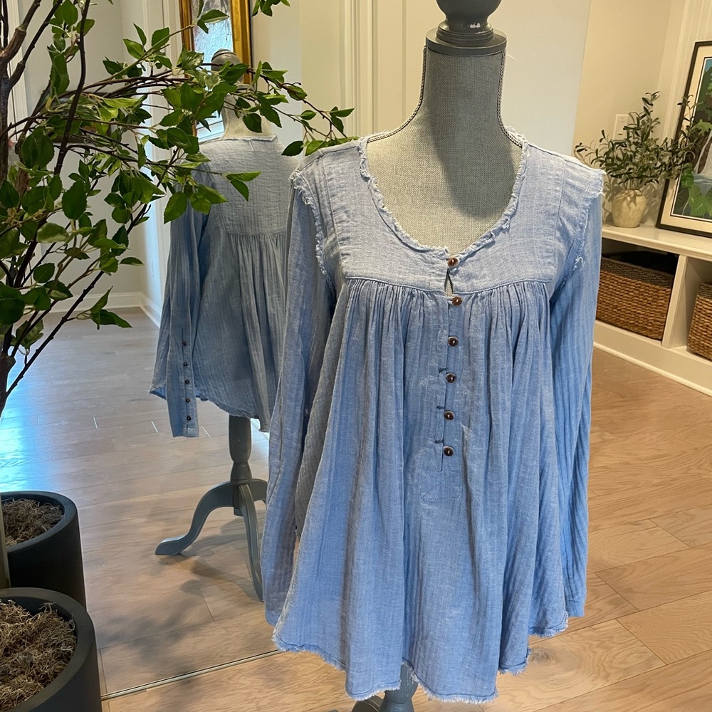 We the Free, Free People Denim Women's Top